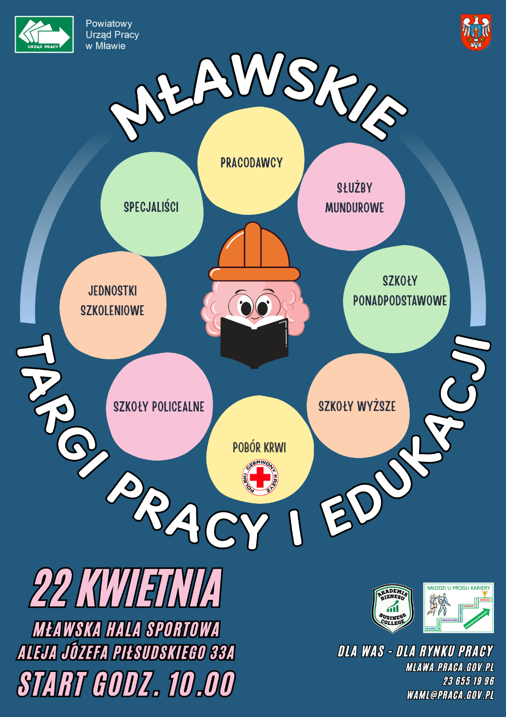 22 kwietnia 2026 – XIV Mławskie Targi Pracy i Edukacji