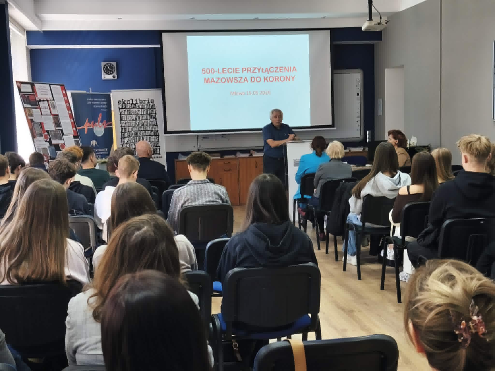 15 maja 2026 - Wykład "500-lecie przyłączenia Mazowsza do K…